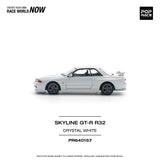 1:64 Nissan R32 Skyline GTR -- White -- Pop Race