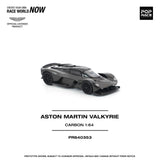 (Pre-Order) 1:64 Aston Martin Valkyrie -- Carbon Edition -- Pop Race