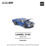 (Pre-Order) 1:64 Nissan Laurel C130 -- Blue -- Pop Race