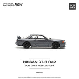 1:64 Nissan R32 Skyline GTR -- Gun Grey Metallic -- Pop Race