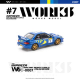 (Pre-Order) 1:64 1997 Monte Carlo Rally -- Colin McRae -- #3 Subaru Impreza WRC -- Works Model