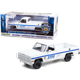 1:18 NYPD Police Car -- 1984 Chev CUCV M1008 Pickup Truck -- Greenlight