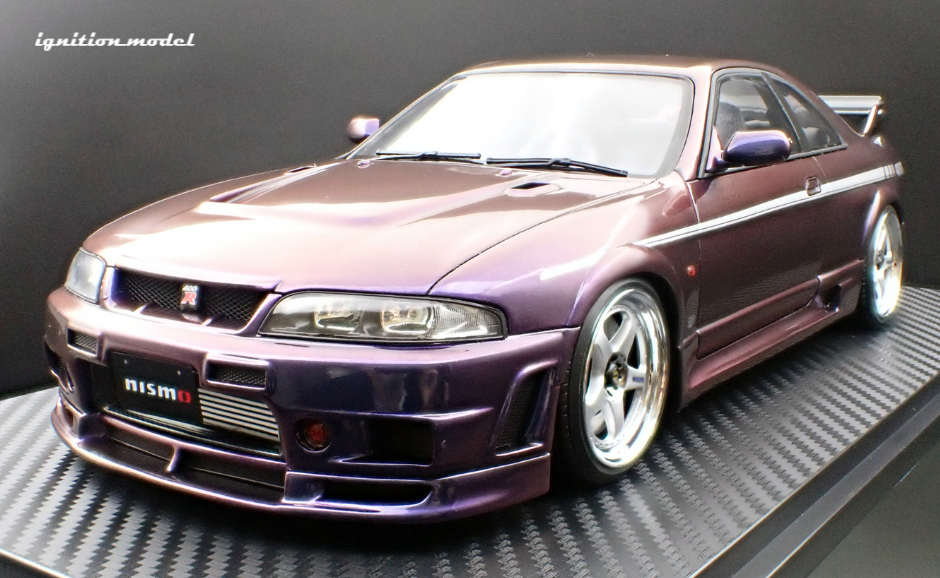 1:18 NISMO 400R - Nissan Skyline R33 GTR -- Midnight Purple -- Ignitio 1:18 NISMO 400R - Nissan Skyline R33 GTR -- Midnight Purple -- Ignitio