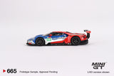 1:64 2019 Le Mans 24 Hrs -- Ford GT LMGTE Pro 4-Car Set -- Mini GT MGTS0010