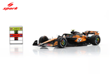 1:43 2025 Lando Norris -- Monaco GP Winner -- #4 McLaren MCL39 -- Spark F1