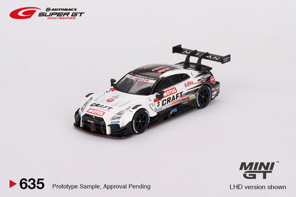 1:64 Nissan GT-R NISMO GT500 -- #3 NDDP Racing 2021 Super GT Series -- Mini GT