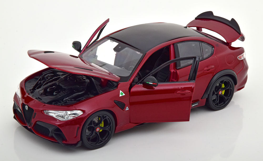 Bburago 1:18 Alfa Romeo Giulia GTAm Année De Construction 2020 Gta Rouge Metallique 2eme Choix Ck87982 2wahl