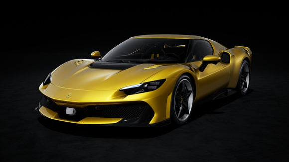 (Pre-Order) 1:18 Ferrari 296 Speciale 2025 -- Montecarlo Yellow Metallic -- Polistil