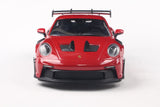 1:18 Porsche 911 (992) GT3 RS 2024 -- Guards Red w/Black Stripes -- Solido