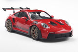 1:18 Porsche 911 (992) GT3 RS 2024 -- Guards Red w/Black Stripes -- Solido