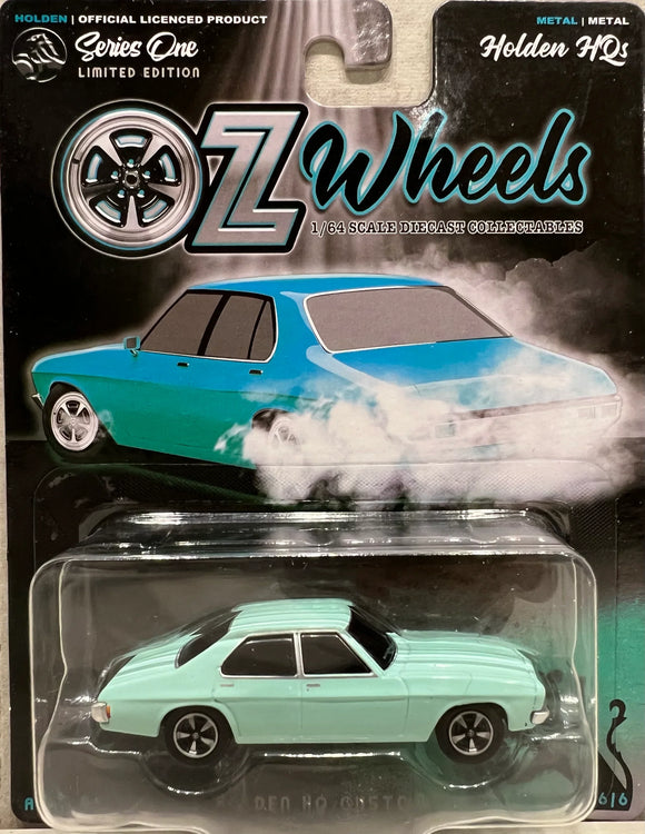 1:64 Holden HQ Statesman -- Turquoise -- Oz Wheels Series 1