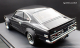 1:18 Mazda RX3 Savanna (S124A) Semi Works -- Black -- Ignition Model IG3728