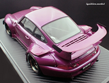 1:18 RWB 993 (Porsche 911) -- Purple Metallic -- Ignition Model IG3623