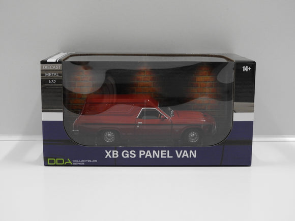 1:32 Ford XB GS Falcon Panel Van -- Phoenix Red -- DDA Collectibles