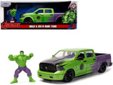 1:24 Hulk w/ 2014 RAM 1500 Pickup Truck -- Marvel The Avengers -- JADA