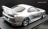 1:18 Toyota Supra (A80) TRD 3000GT -- Silver -- Ignition Model IG3600