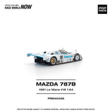 (Pre-Order) 1:64 1991 Le Mans 24h -- #18 Mazda 787B -- Pop Race