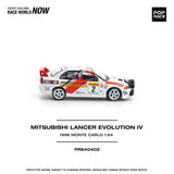 (Pre-Order) 1:64 1998 Monte Carlo Rally -- #2 Mitsubishi Lancer Evolution IV -- Pop Race