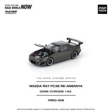 (Pre-Order) 1:64 Mazda RX-7 (FC3S) RE-AMEMIYA -- Dark Chrome Series -- Pop Race