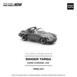 (Pre-Order) 1:64 Singer Targa "Porsche 911 964" -- Dark Chrome Series -- Pop Race
