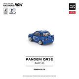 (Pre-Order) 1:64 PANDEM QR32 (Mini R32 Skyline GTR) -- Calsonic Blue -- Pop Race