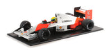 (Pre-Order) 1:12 1990 Ayrton Senna -- World Champion -- McLaren MP4/5B -- Minichamps F1