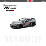1:64 Toyota Supra A90 DarwinPRO -- Carbon Grey -- Works Model