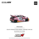 (Pre-Order) 1:64 Toyota GR Yaris Pandem Rocket Bunny -- Pink EVA RT Type-08 -- Pop Race