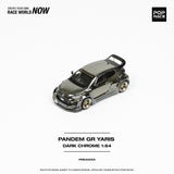 1:64 Toyota GR Yaris Pandem Rocket Bunny -- Dark Chrome -- Pop Race