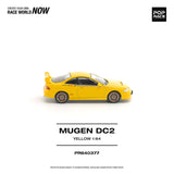 (Pre-Order) 1:64 Honda Integra DC2 MUGEN -- Yellow -- Pop Race