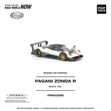 (Pre-Order) 1:64 Pagani Zonda R -- White -- Pop Race