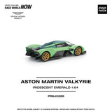(Pre-Order) 1:64 Aston Martin Valkyrie -- Iridescent Emerald (Green) -- Pop Race