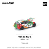 (Pre-Order) 1:64 Honda Civic (EG6) -- #14 JACCS -- Pop Race