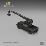 (Pre-Order) 1:64 Toyota Tundra - Movie Camera Car -- Black -- CM-Model