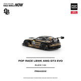 (Pre-Order) 1:64 Mercedes-AMG GT3 Evo -- Black Liberty Walk -- Pop Race
