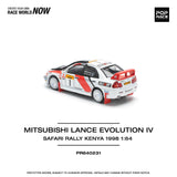 1:64 1998 Safari Kenya Rally -- #1 Mitsubishi Lancer Evo IV (4) -- Pop Race