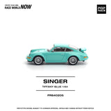 (Pre-Order) 1:64 Singer 964 (Porsche 911) -- Tiffany Blue -- Pop Race