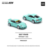 1:64 RWB 997 -- "Tiffany" Blue -- Pop Race Porsche 911