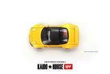 1:64 Honda NSX Kaido WORKS V1 Yellow -- KaidoHouse x Mini GT KHMG108