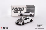 1:64 Nissan R35 GT-R Nismo 2024 -- Brilliant White Pearl -- Mini GT MGT01045