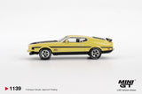 1:64 Ford Mustang Mach 1 -- Grabber Yellow -- Mini GT MGT01139