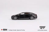 1:64 Mercedes-Benz EQS 580 4MATIC -- Black -- Mini GT