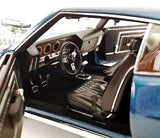 1:18 1970 Pontiac GTO -- Blue -- Drag Outlaws -- ACME/Nicecar