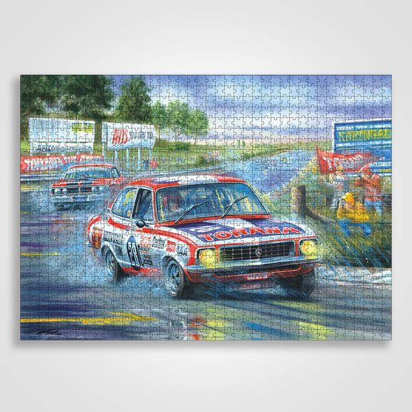 1972 Bathurst Winner Peter Brock -- Jigsaw Puzzle -- Authentic Collectables