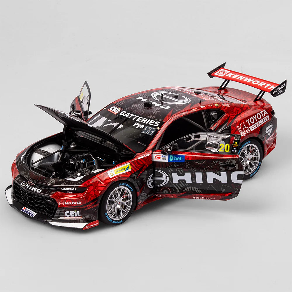 1:18 2023 Scott Pye - Indigenous Livery -- #20 Chevrolet Camaro ZL1