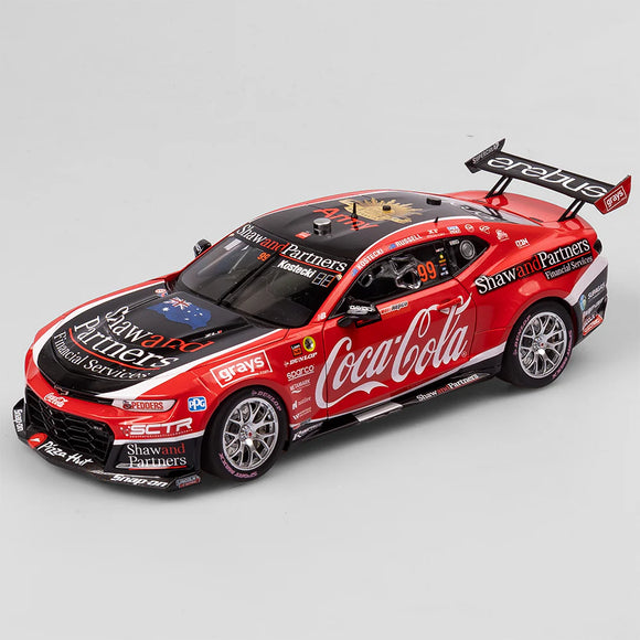 (Pre-Order) 1:18 2023 Bathurst Pole -- Kostecki/Russell -- #99 Chevrolet Camaro ZL1 -- Authentic Collectables