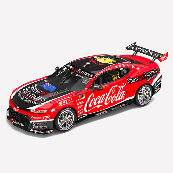 (Pre-Order) 1:18 2023 Bathurst Pole -- Kostecki/Russell -- #99 Chevrolet Camaro ZL1 -- Authentic Collectables