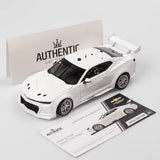 (Pre-Order) 1:18 Plain Body - White -- Chevrolet Camaro ZL1 Gen3 Supercar -- Authentic Collectables