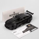 (Pre-Order) 1:18 Plain Body - Black -- Chevrolet Camaro ZL1 Gen3 Supercar -- Authentic Collectables