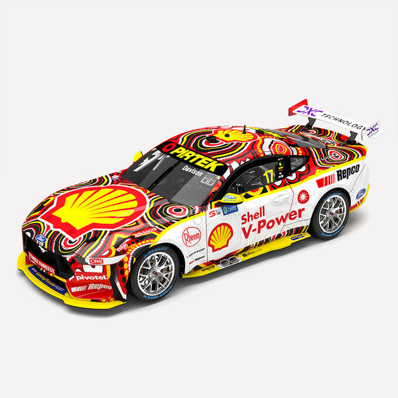 (Pre-Order) 1:43 2023 Will Davison -- Indigenous Livery -- #17 Ford Mustang GT -- Authentic Collectables